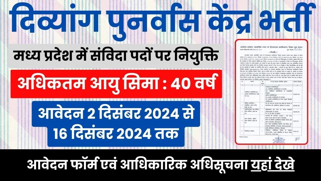 Collector Office Guna Recruitment 2024