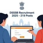 DSSSB Recruitment 2025