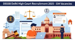 DSSSB Delhi High Court Recruitment 2025