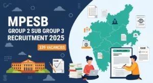 MPESB Group 2 Sub Group 3 Recruitment 2025