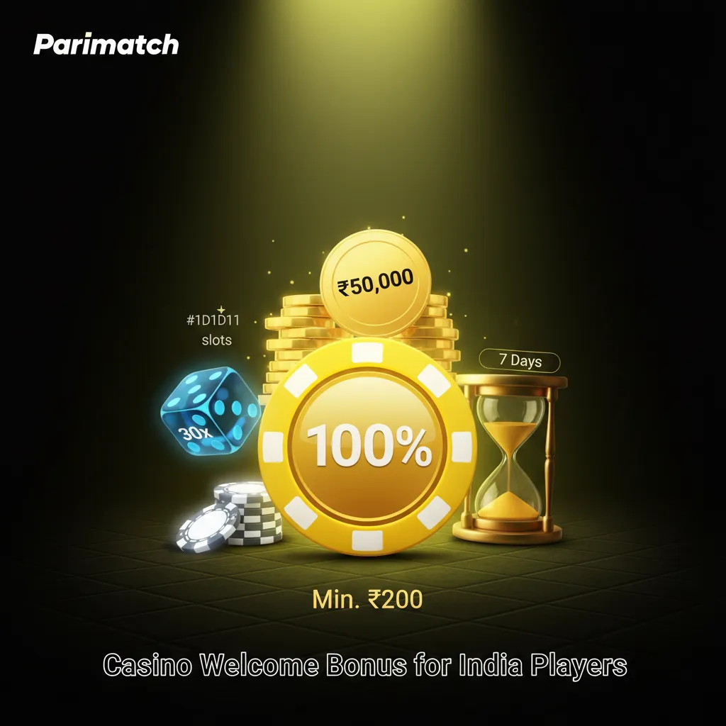 Welcome Bonuses for Parimatch App Casino Games: Liva Casino, instant games and etc.